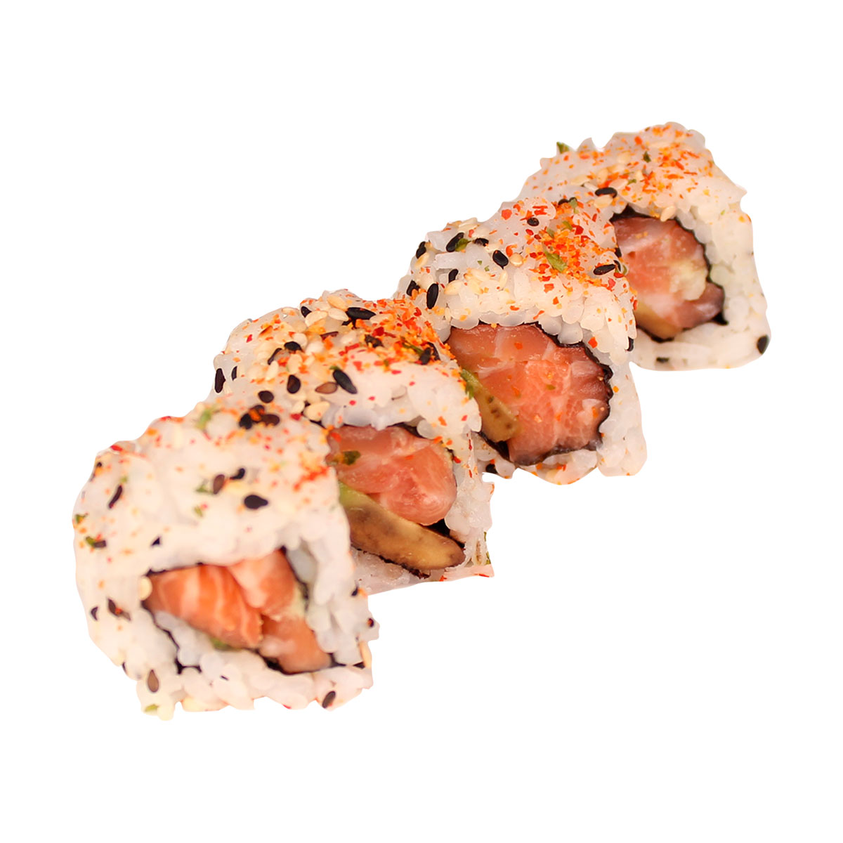 Sake salad maki
