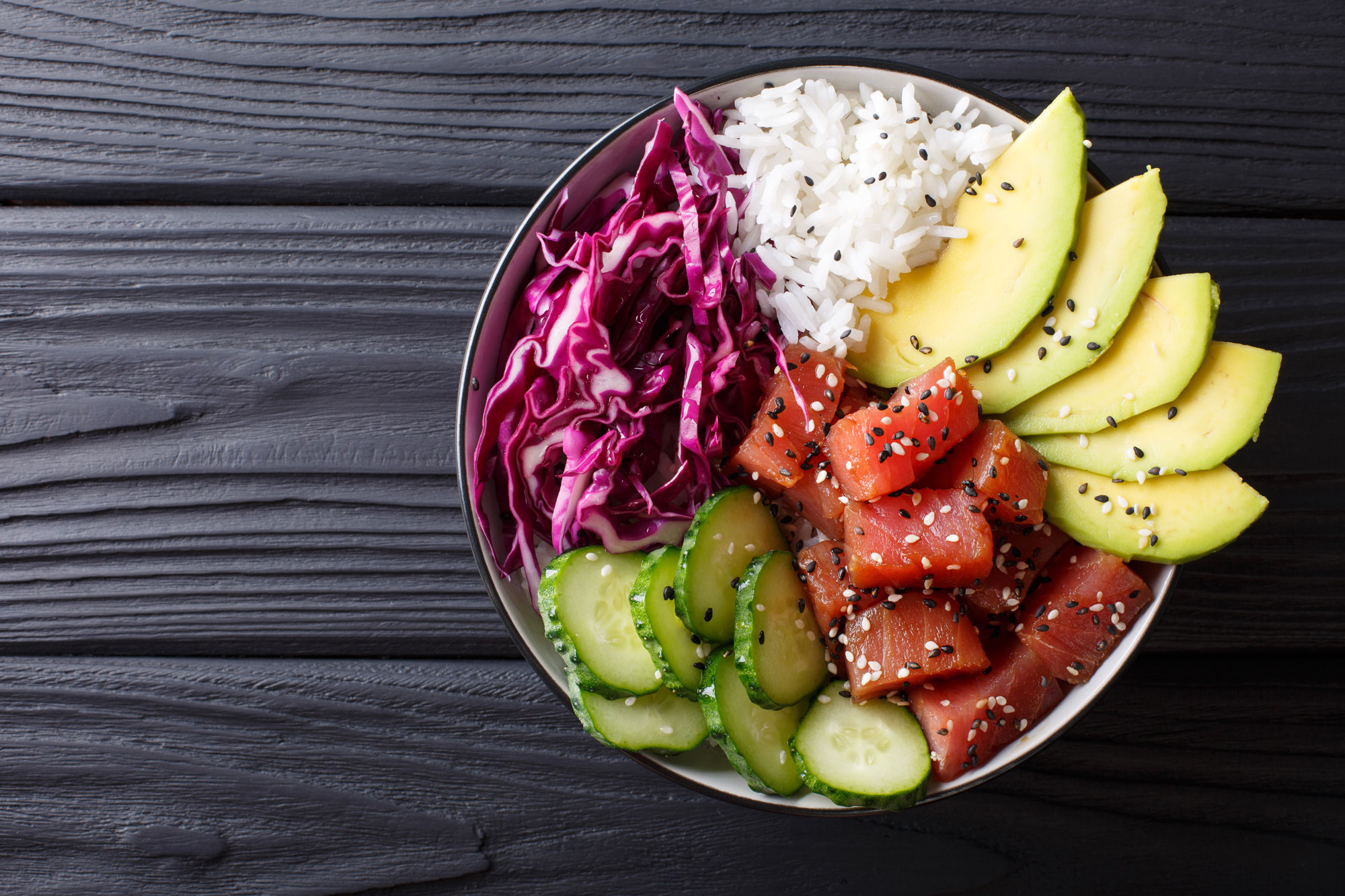 Poké bowls